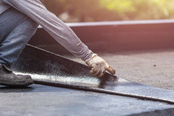 Professional Crawl Space Encapsulation technician working in Middleville, MI